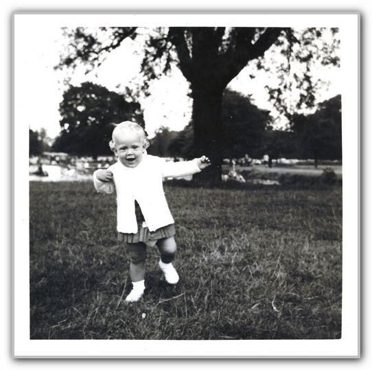 SJ walking for the very first time in - Twickenham 1967
